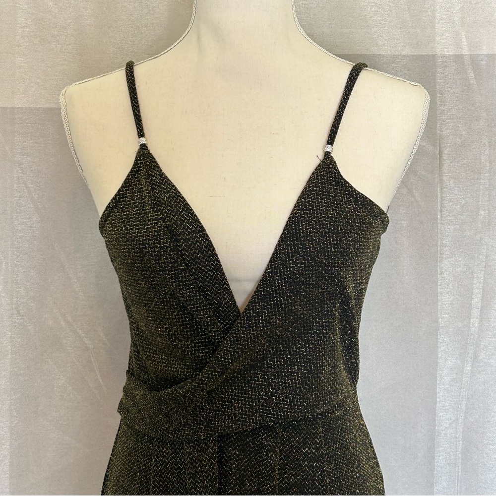 Glitter Strappy Jumpsuit